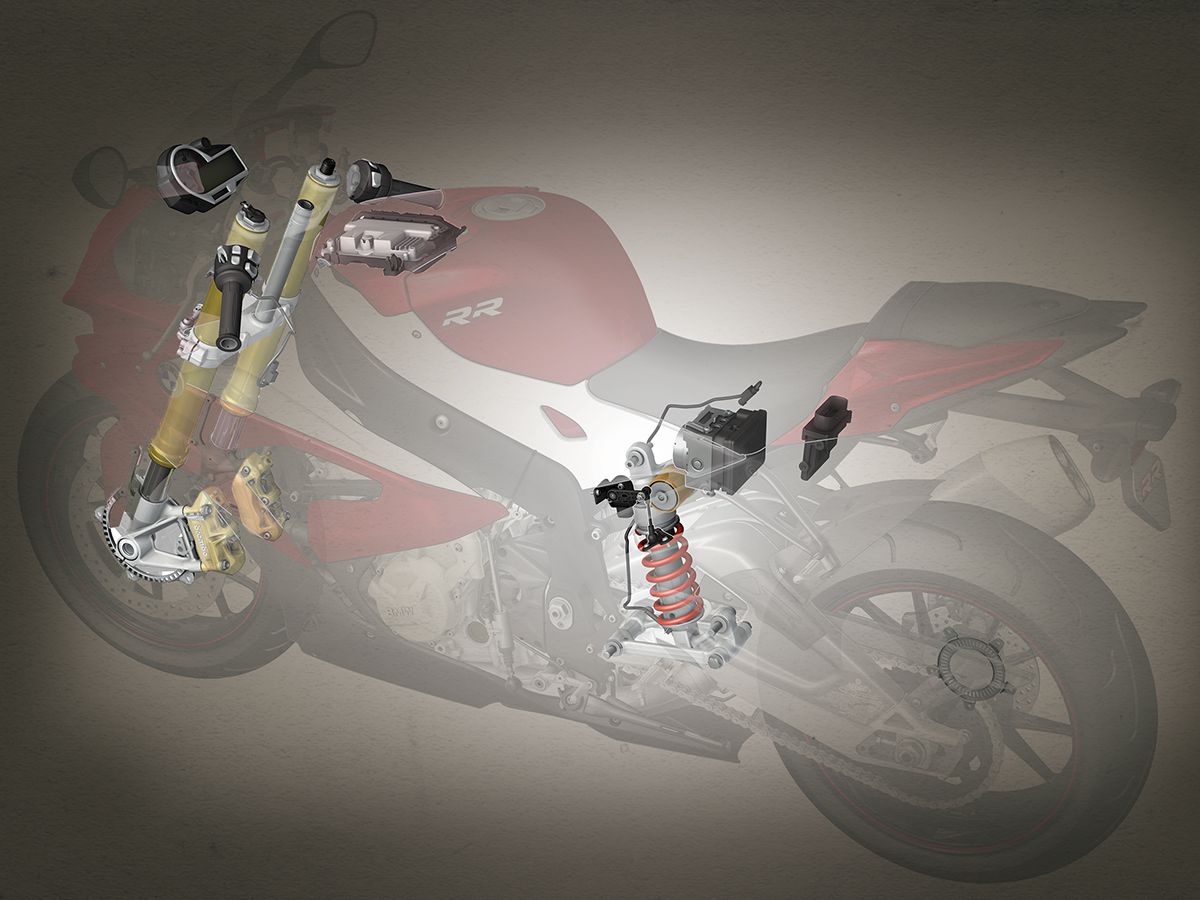 How fully-adjustable suspensions on motorcycles work