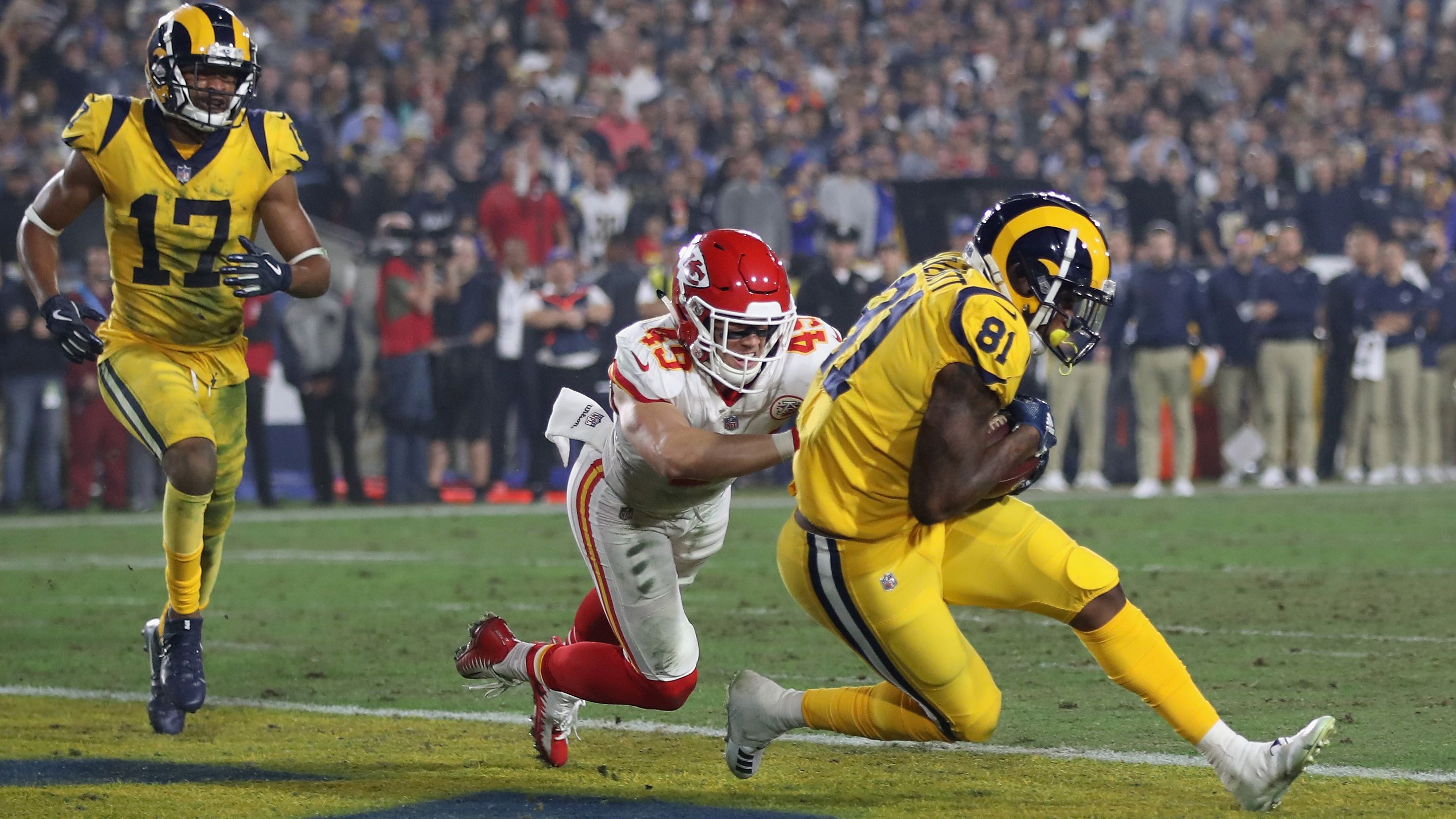 Rams outduel Chiefs 54-51 in highest-scoring 'Monday Night