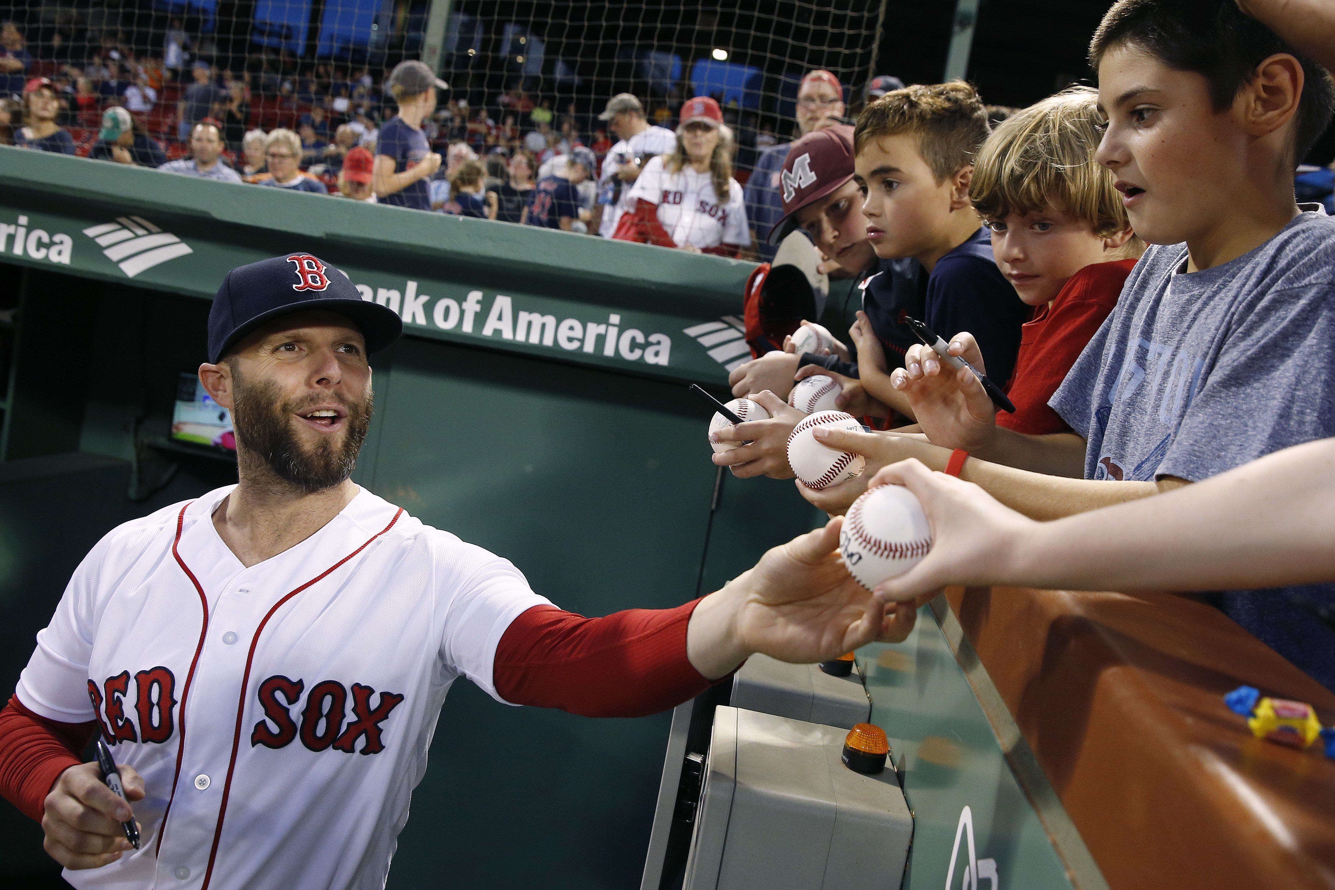 Dustin Pedroia Autographed Jersey