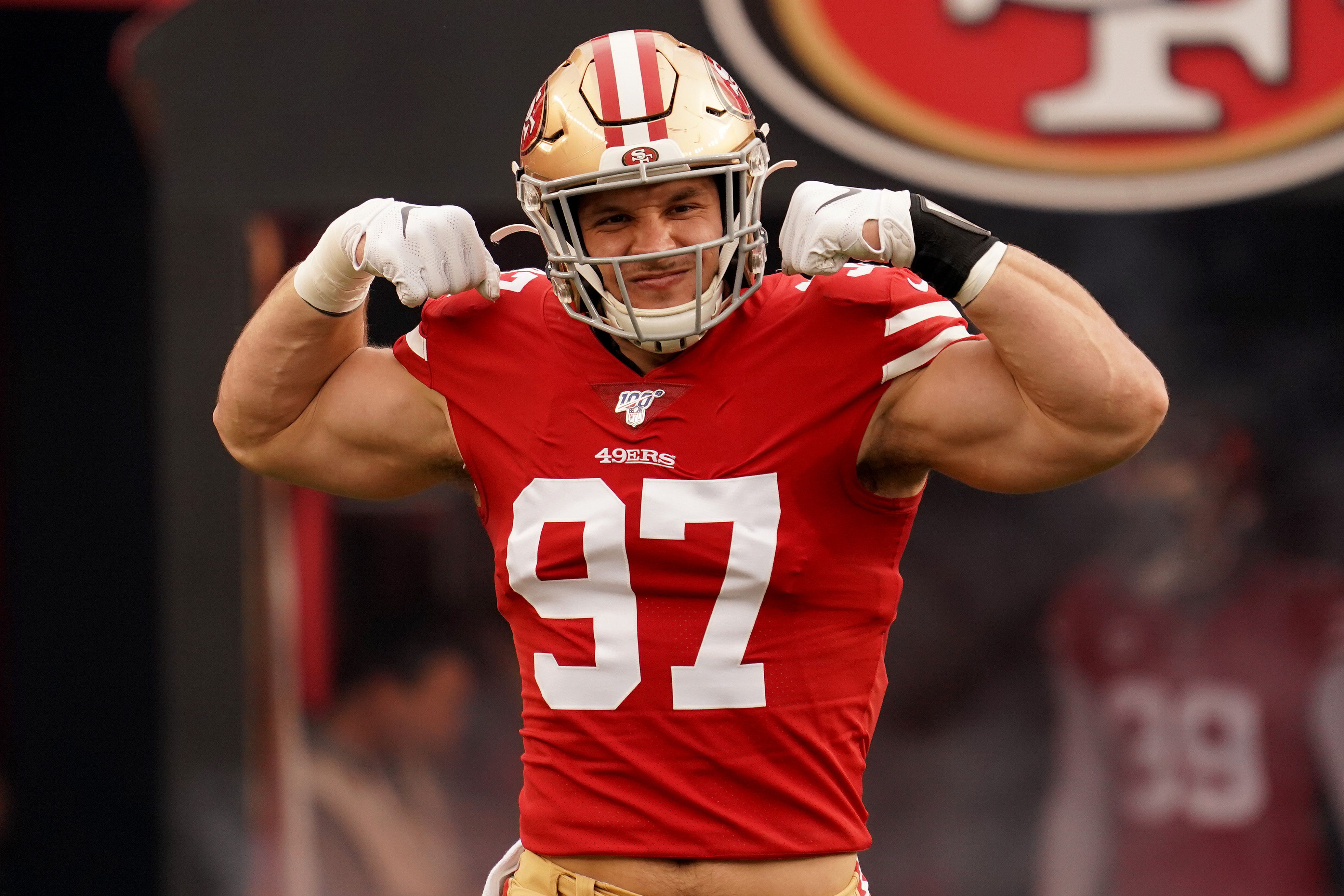 Bleacher Report - The Bosa family is taking over. Defensive Player of the  Week (8):⁣⁣ ◼️NFC, Nick Bosa⁣⁣ ◼️AFC, Joey Bosa⁣ ⁣ 💪 B/R Gridiron