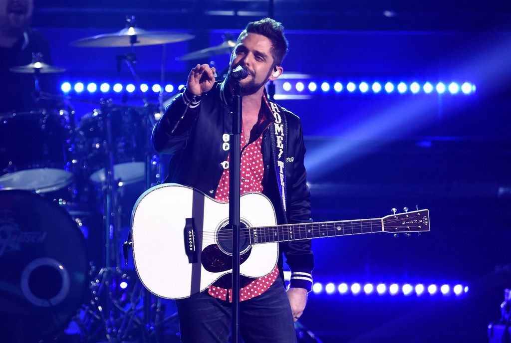 Throwback: Thomas Rhett Performs For Dallas Cowboys Halftime Show