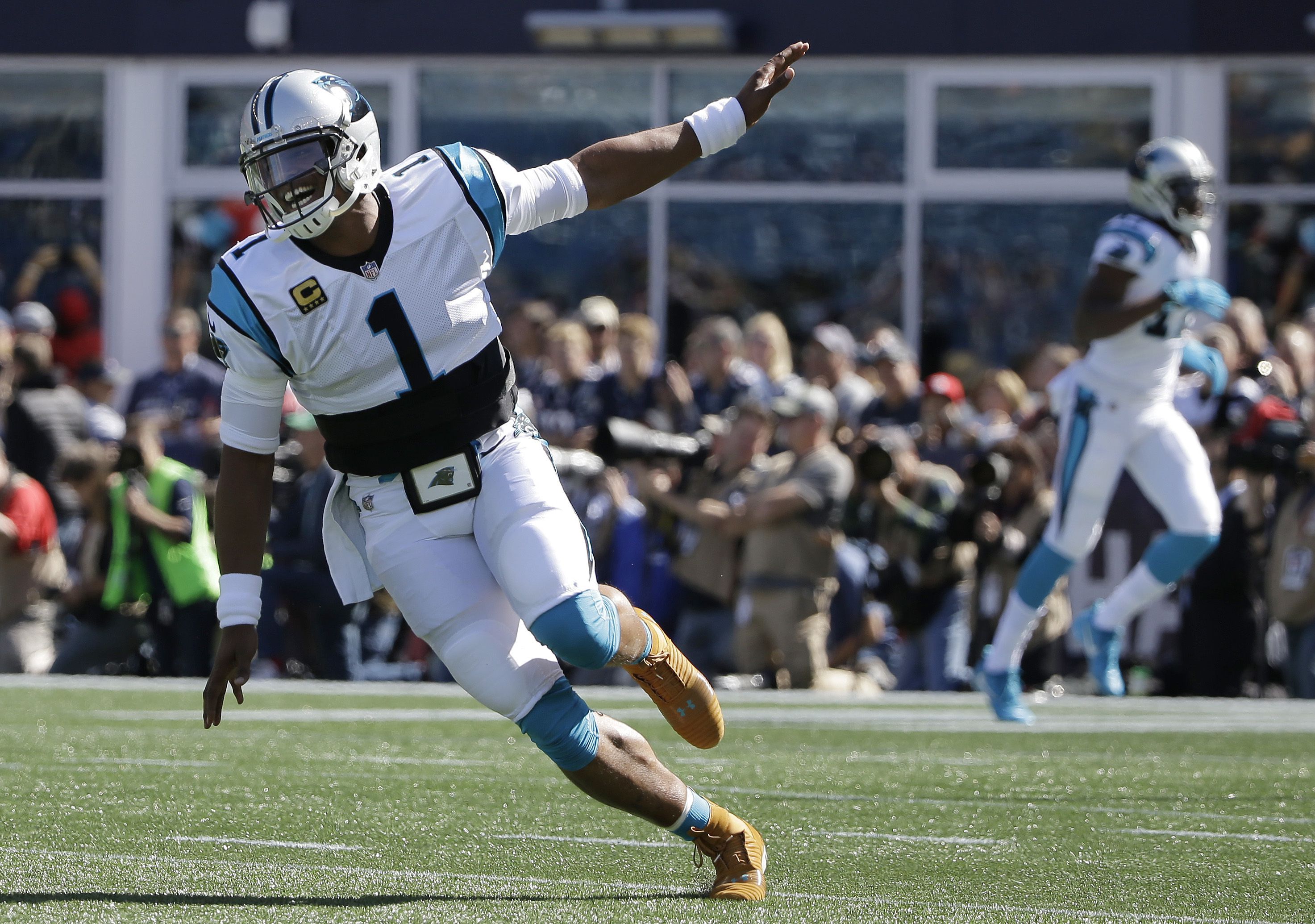 FOCO Cam Newton New England Patriots Scoreboard Player