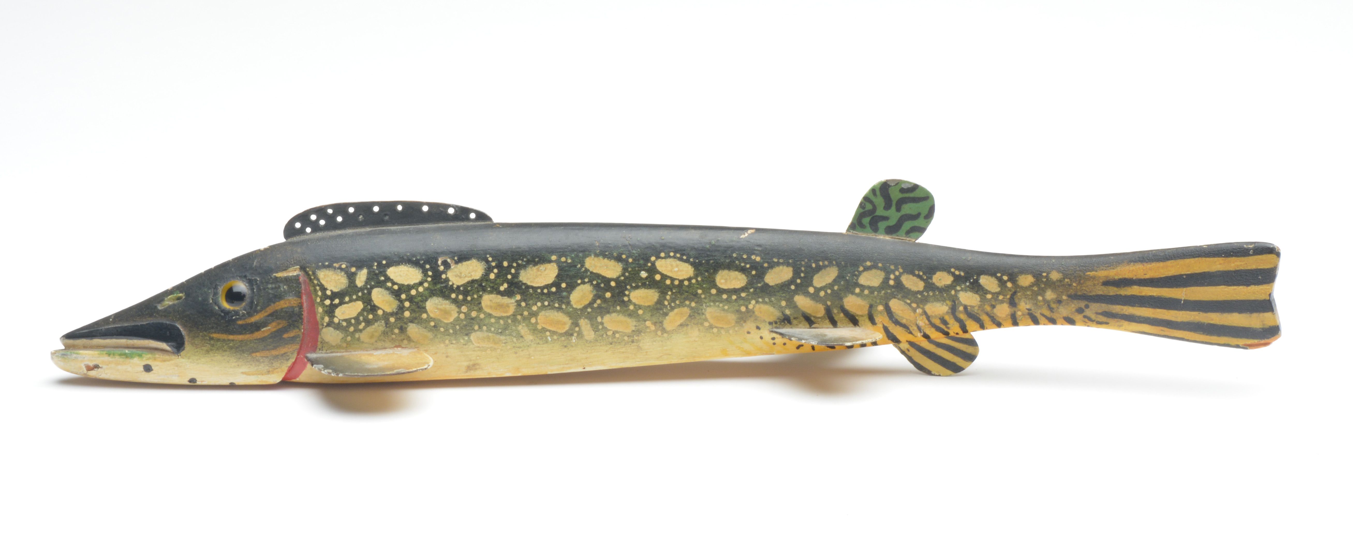 Fish decoy carved by Michigan artist in 1940 sells for record