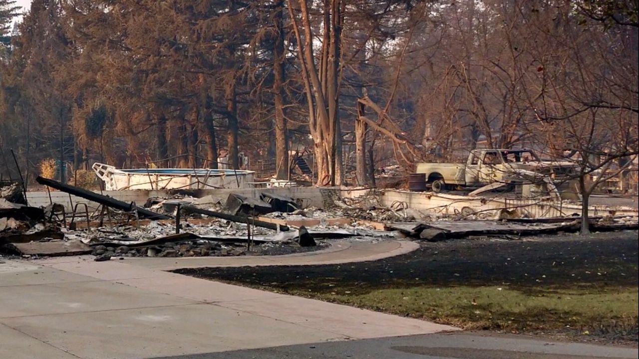 California wildfire victim loses all except Cowboys tickets, car