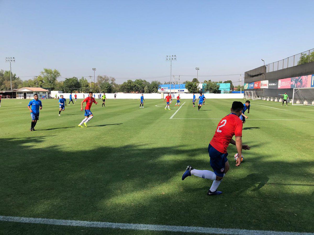 Selección Chilena sub 20 vs Melipilla