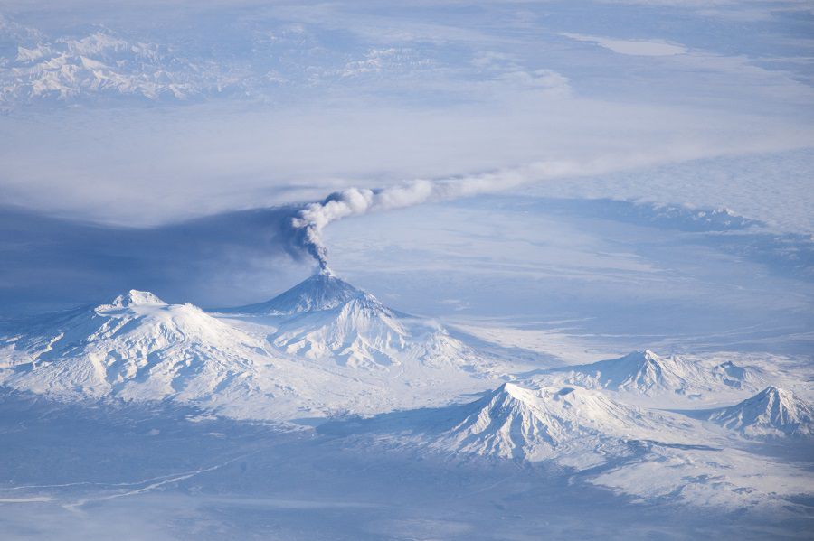 Tournament Earth 2020: Best Picture Of Our Planet Contest  - Activity at Klyuchevskoy Volcano