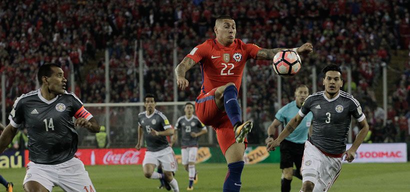 Chile, Paraguay, Nicolás Castillo