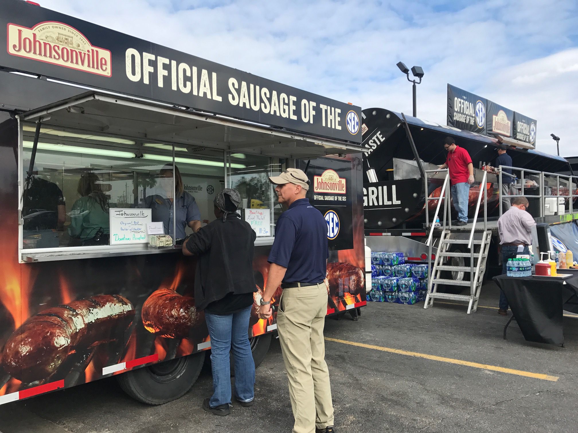 Johnsonville - The Big Taste Grill made a stop at the