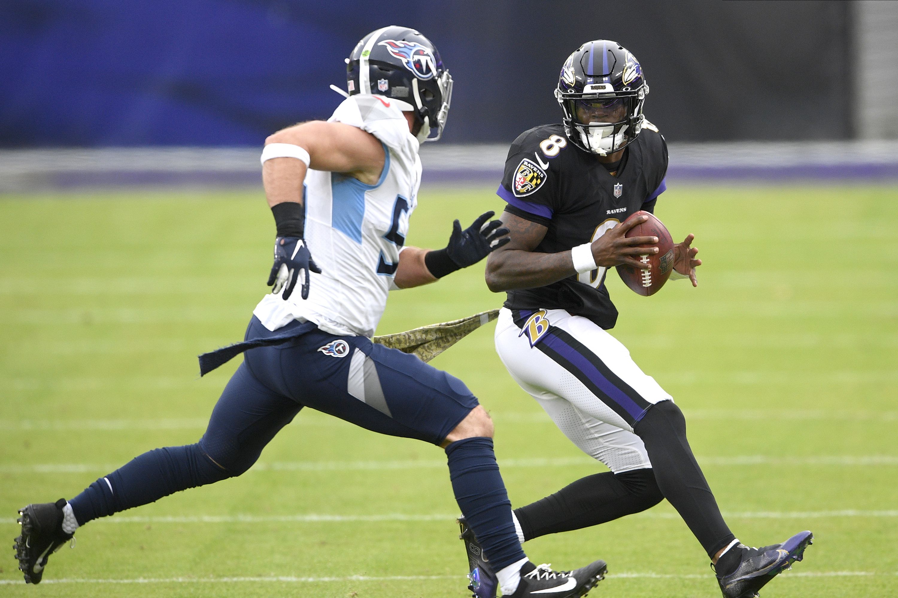 Ravens, Lamar Jackson stop Derrick Henry, beat Titans in NFL playoff