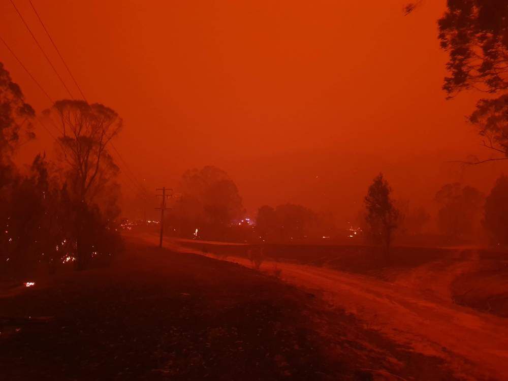 Australia Wildfires Village