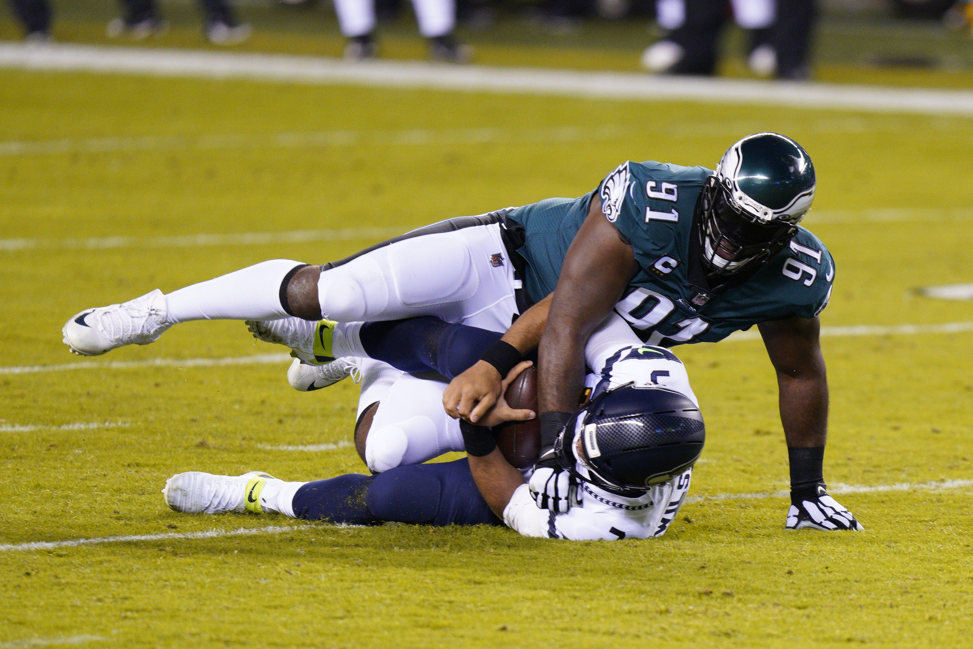 Fletcher Cox injury: Eagles DT returns to Championship Round vs. 49ers -  DraftKings Network