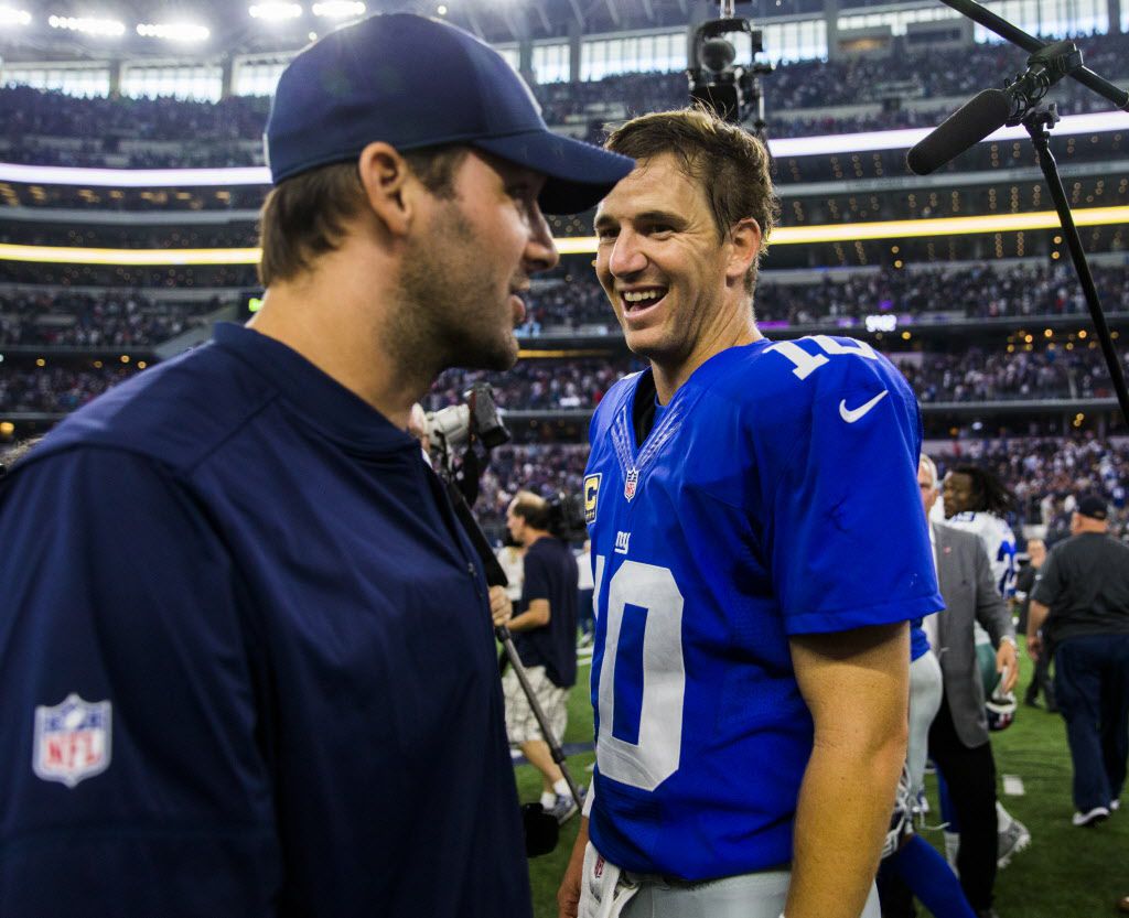 Cowboys, Giants quarterbacks Tony Romo, Eli Manning do DirecTV ads - Sports  Illustrated