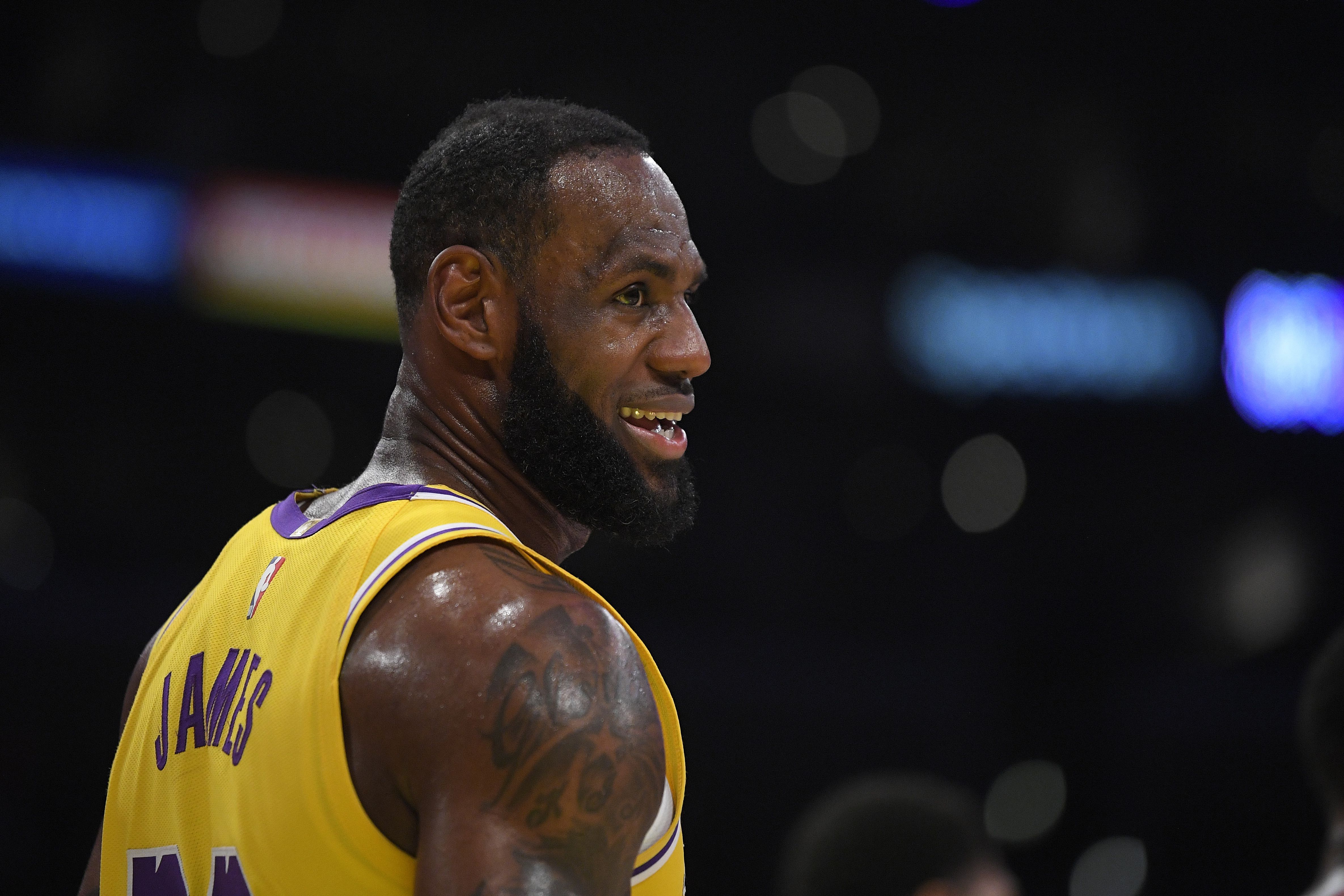 LeBron James has message that won't be on his Lakers jersey - Los