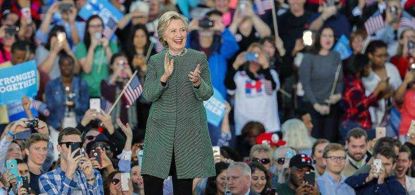 Hillary Clinton en Carolina del Norte