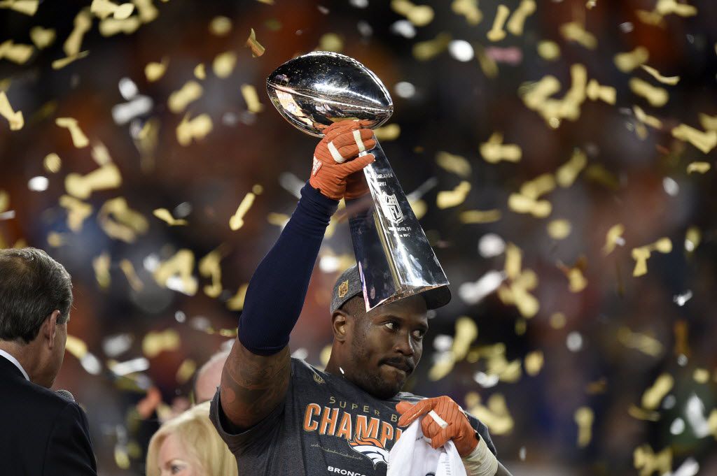 Super Bowl 50 -- Von Miller of Denver Broncos named Most Valuable