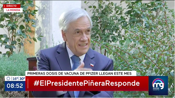 Presidente Sebastián Piñera