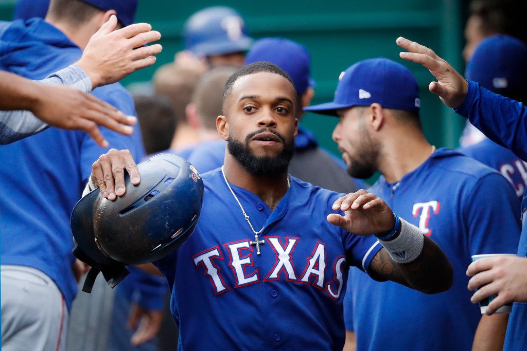 Sunday will be a sentimental Father's Day for Rangers CF Delino DeShields'  family