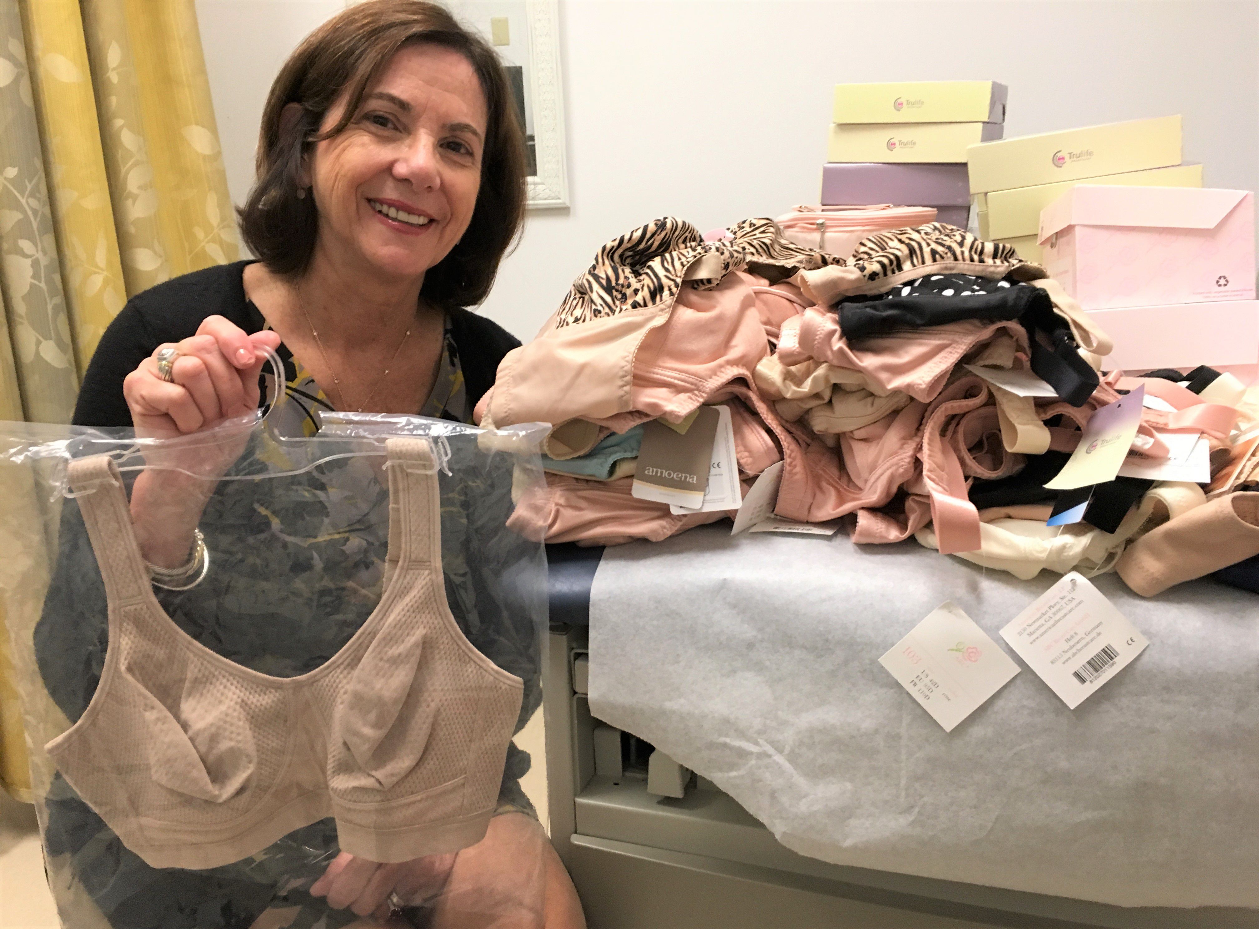 Certified Mastectomy Fitter Mary Walsh-Aframe helps breast cancer