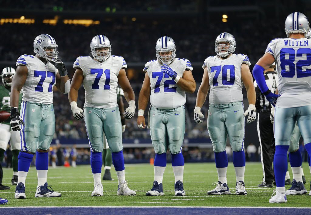 Frederick: Cowboys 'not close' to best O-line ever