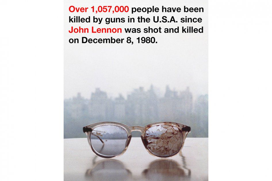 Yoko Ono publicó gafas ensangrentadas que Lennon el día de su muerte | EL ESPECTADOR