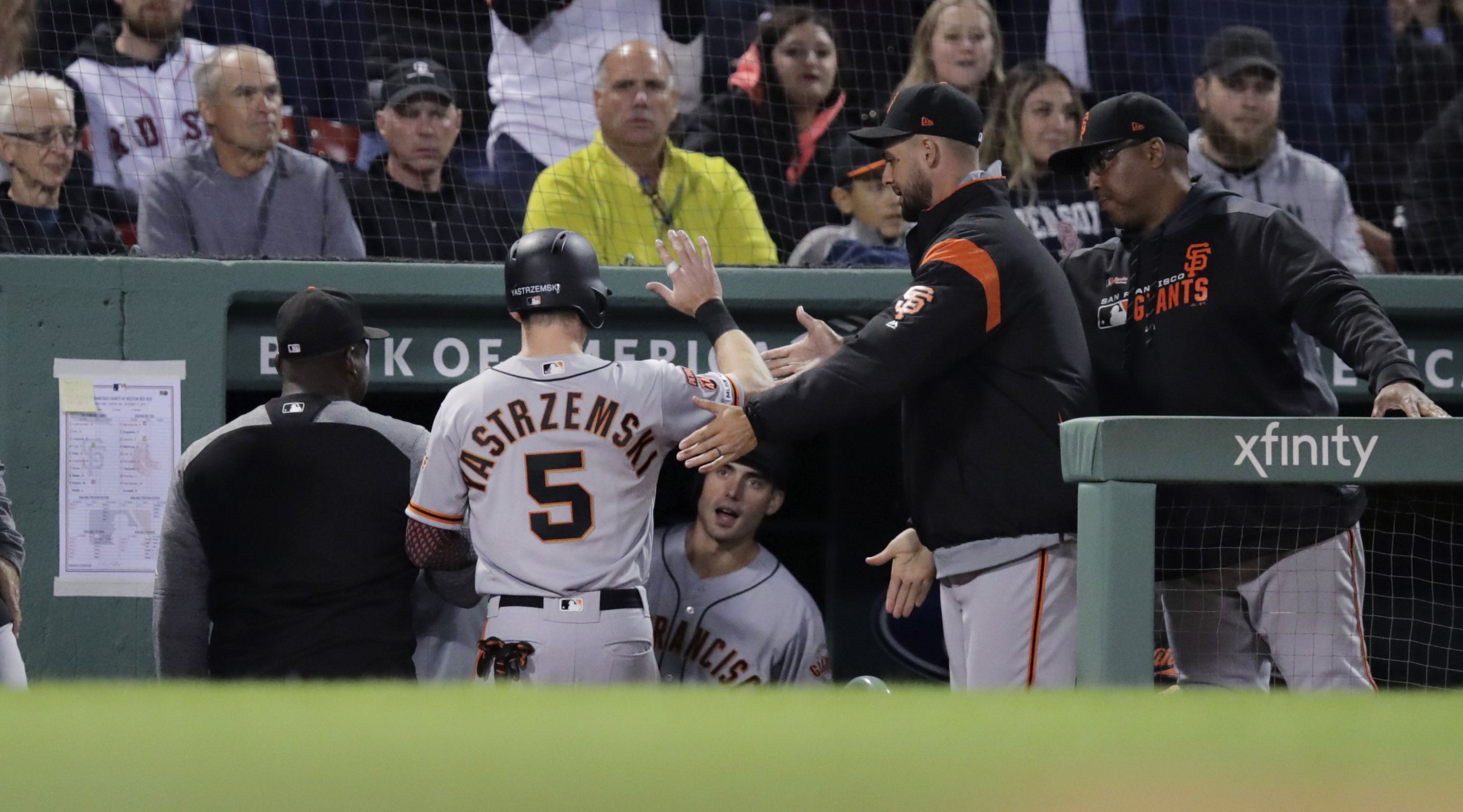 Yaz at Fenway: Mike Yastrzemski revels in his perfect Boston night 'It was  really special