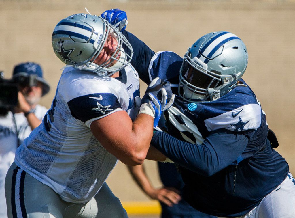 Cowboys' offensive line is one misfortune from potential disaster