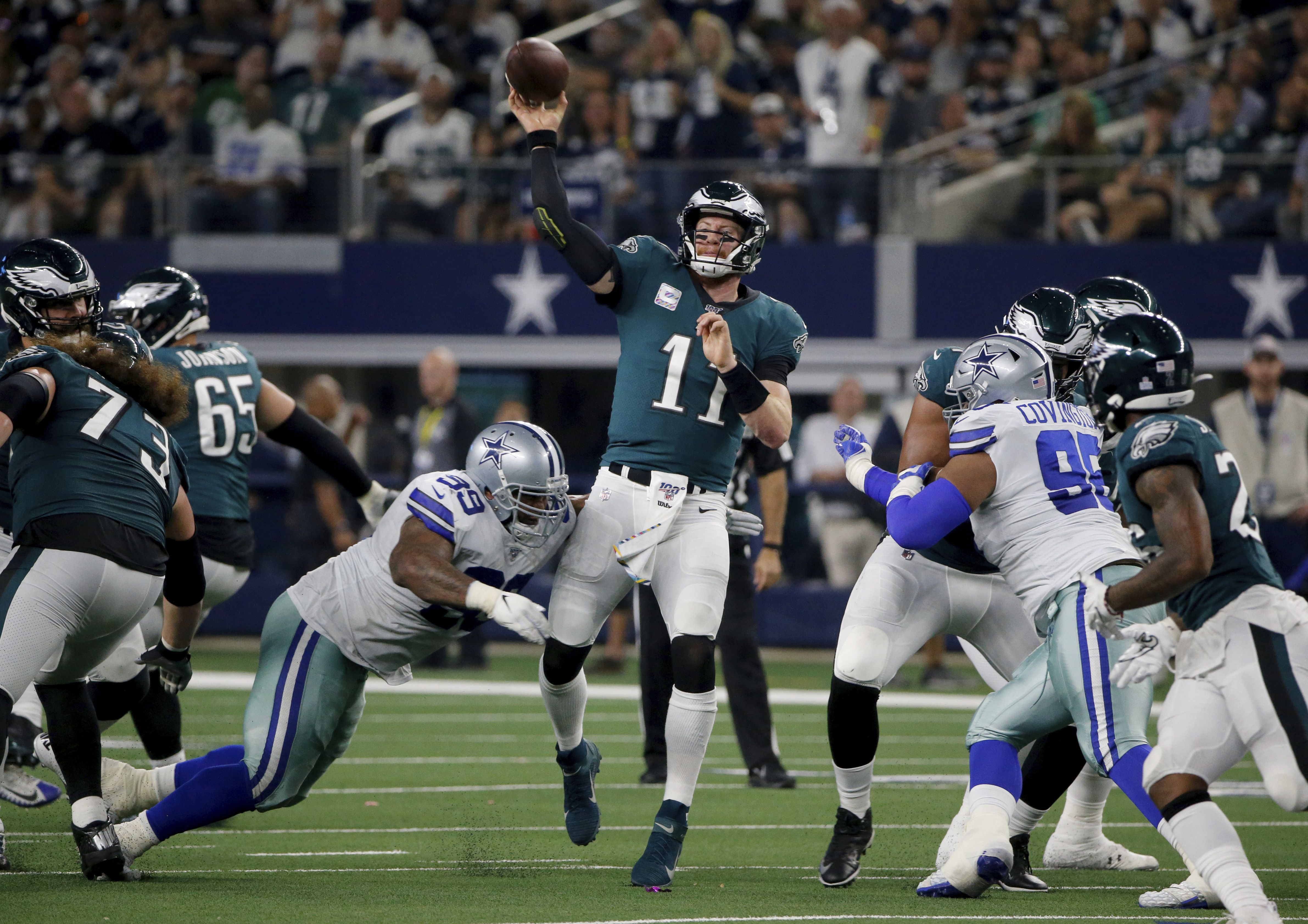 Cowboys vs. Eagles Week 3 (2021): Game time, TV schedule, how to watch  online streaming, radio - Revenge of the Birds