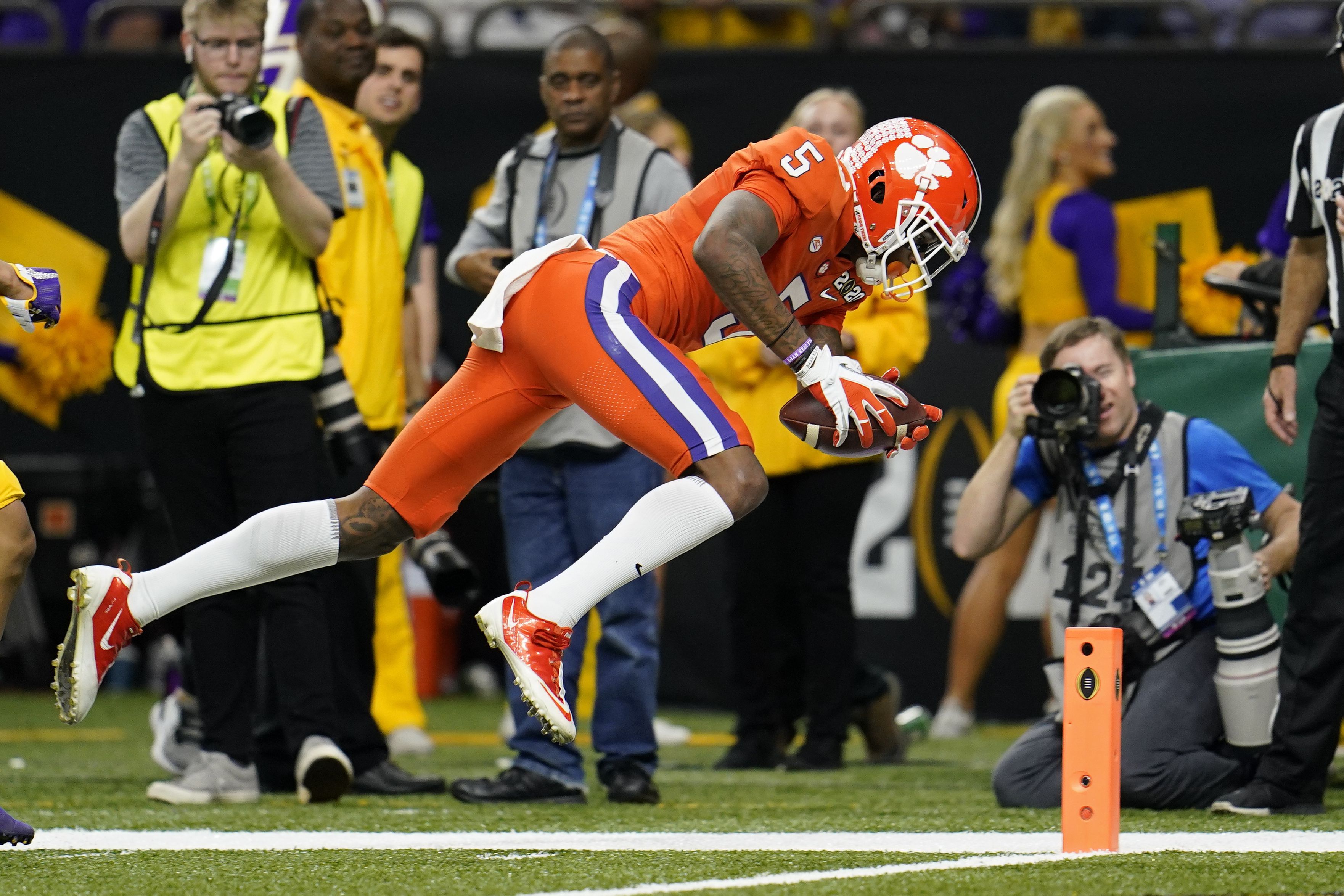 Bengals draft Clemson Tigers' Tee Higgins in 2020 NFL Draft