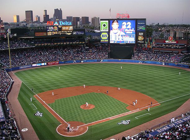 The Atlanta Braves' stadium will host a college football game in