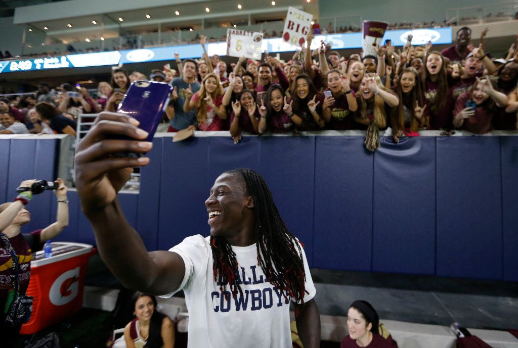 Dallas Cowboys wide receiver Lucky Whitehead reunited with missing dog 