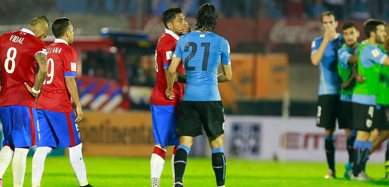 Gonzalo Jara, Edison Cavani, Centenario