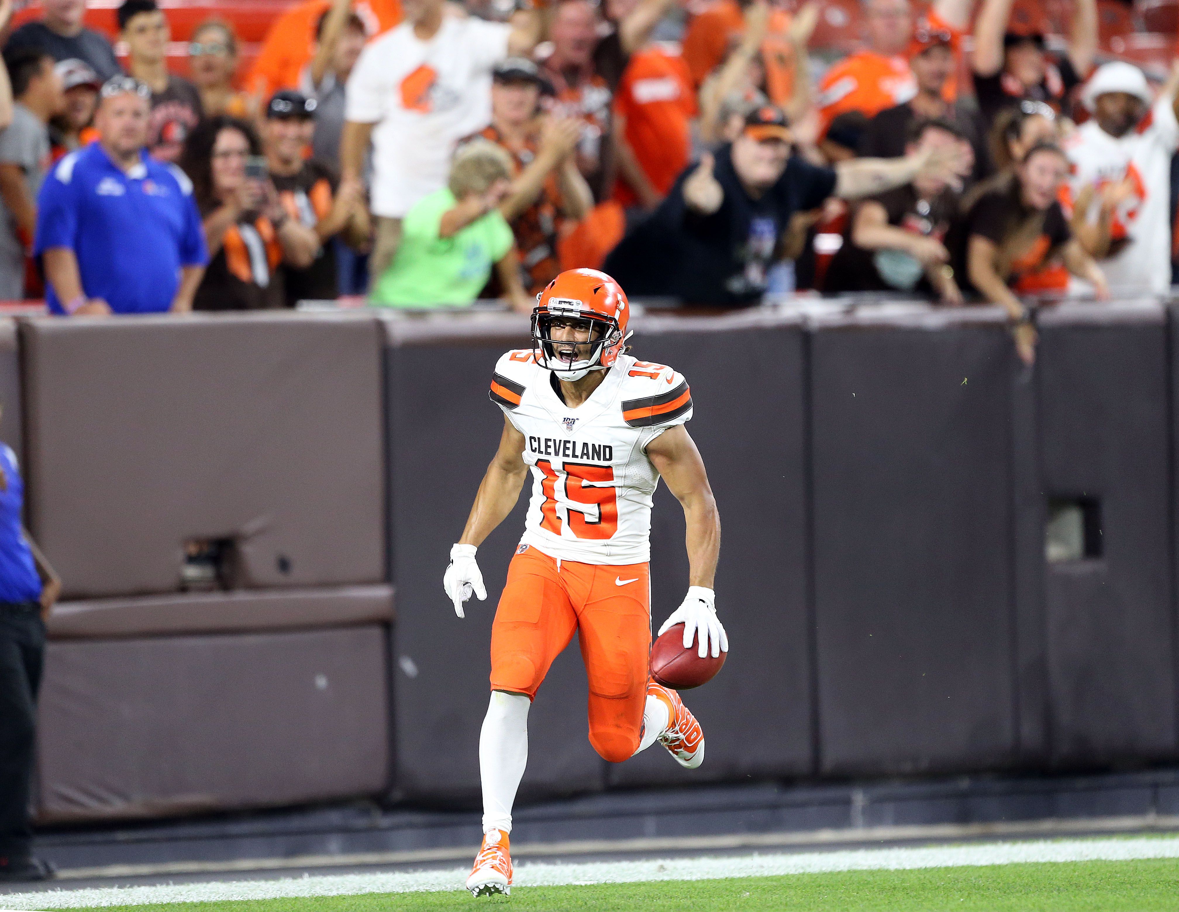 Damon Sheehy-Guiseppi First Punt Return Touchdown 