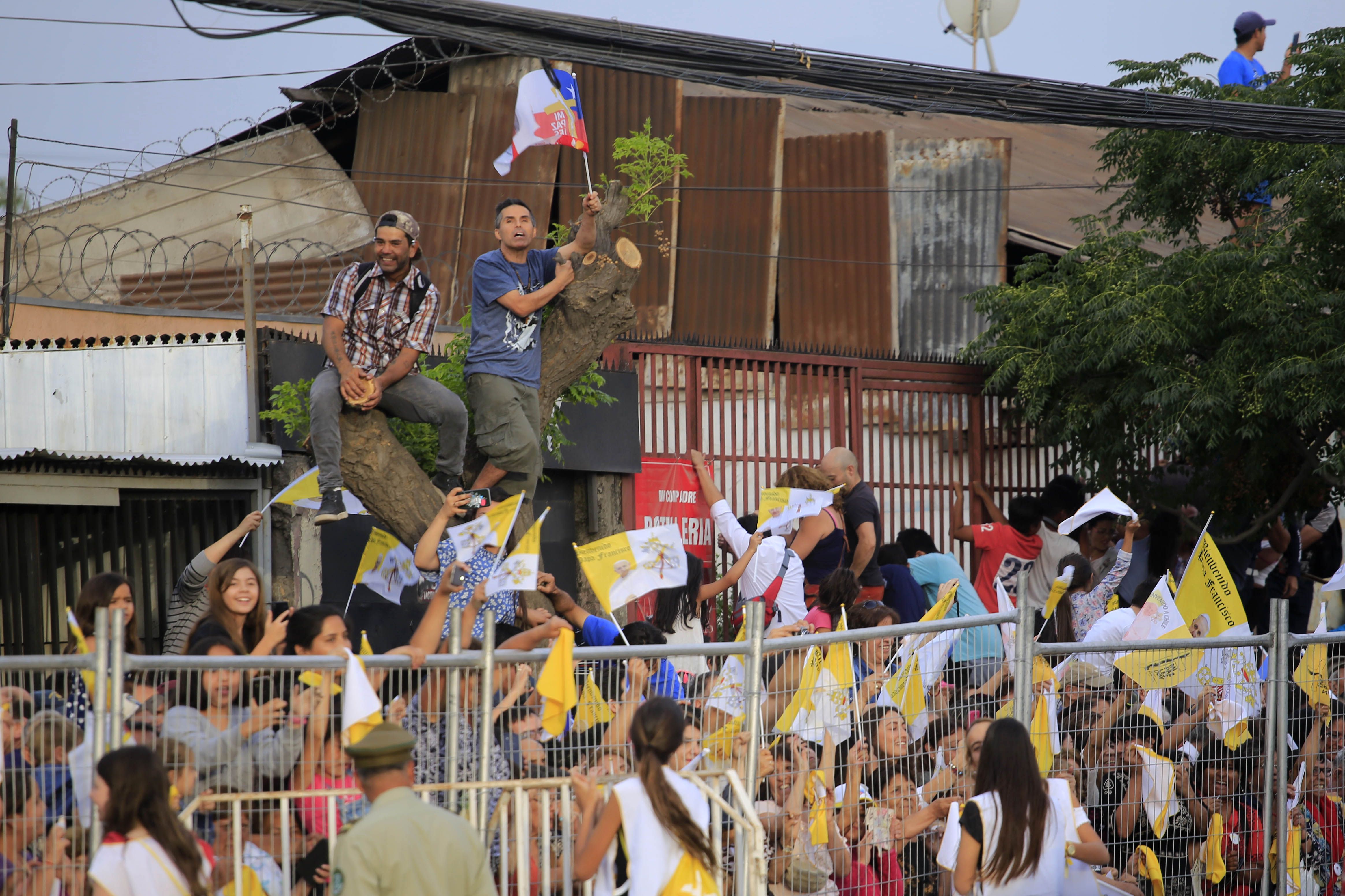 Llega el Papa Francisco a la Parroquia San Luis beltran