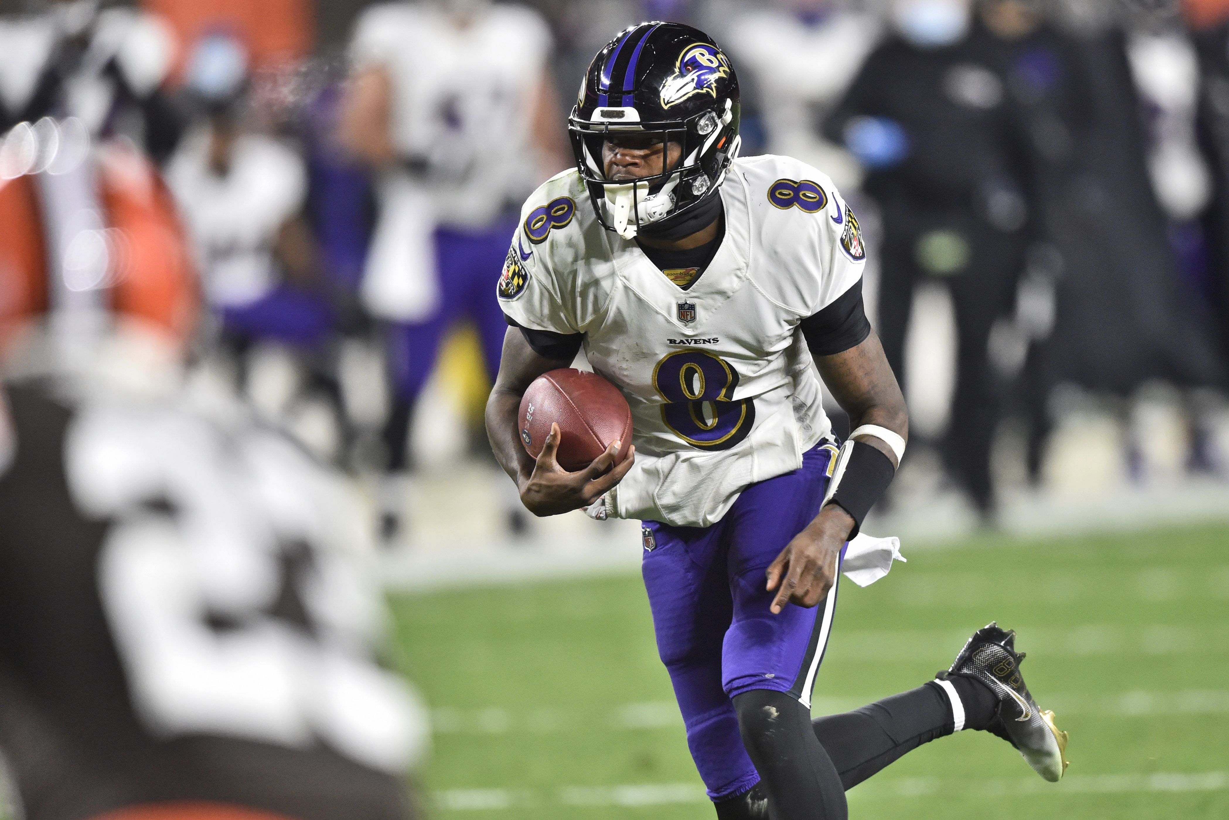 Lamar Jackson's Baltimore Ravens host Cleveland Browns in AFC