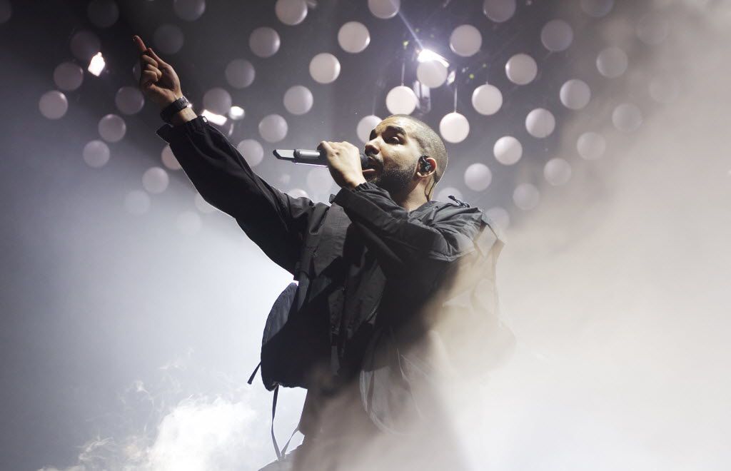 Drake Kicks it at - Image 2 from The Buzz: Outkast Announces ATL Concert,  Drake Brings HAW To Astros Game and More