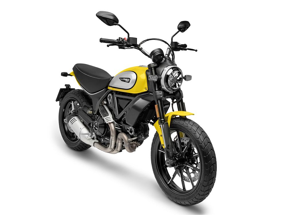 Scrambler cheap icon yellow