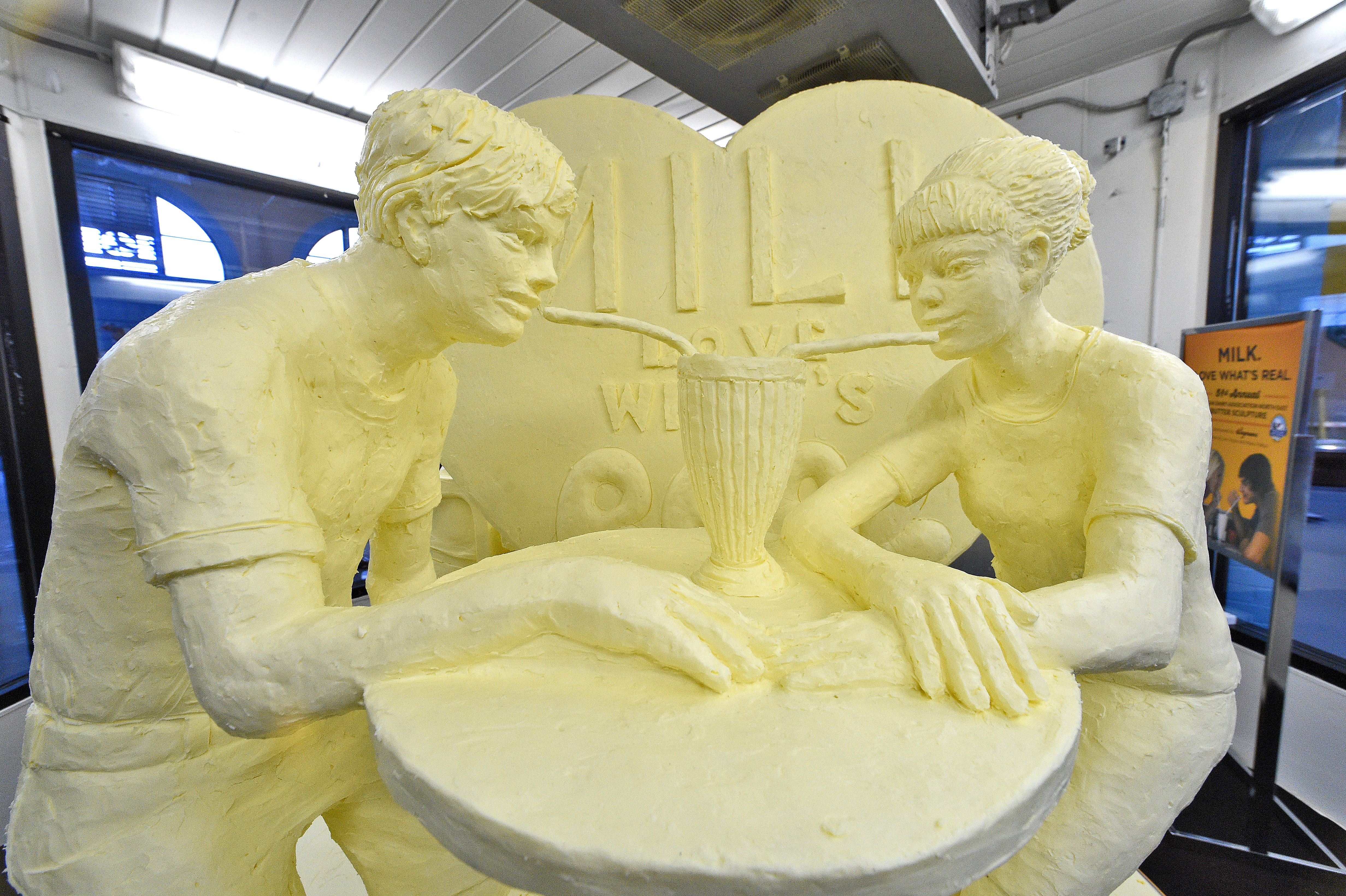 Spread the news: New York State Fair butter sculpture for 2020