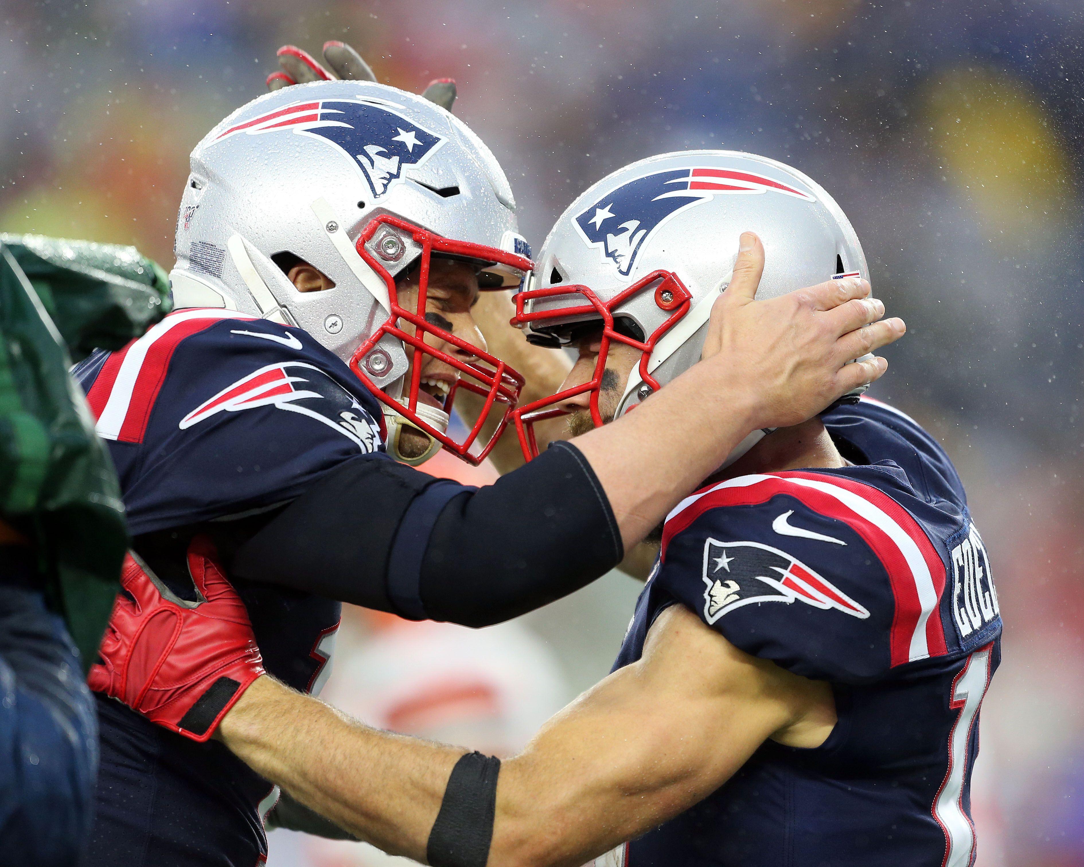 Julian Edelman sports Celtics jersey after Patriots win; 'I'm