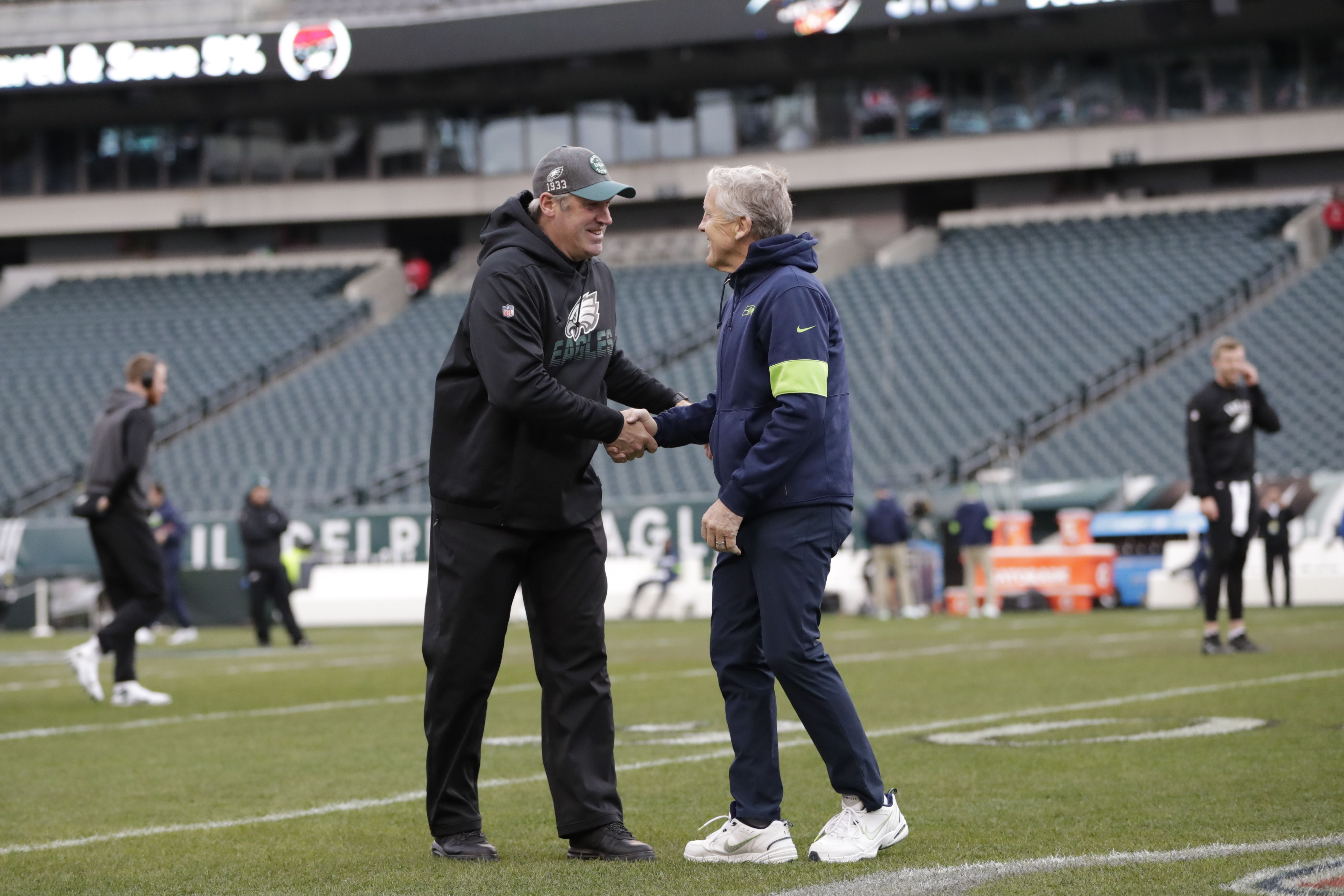 Report: Seahawks speak with former Eagles coach Doug Pederson