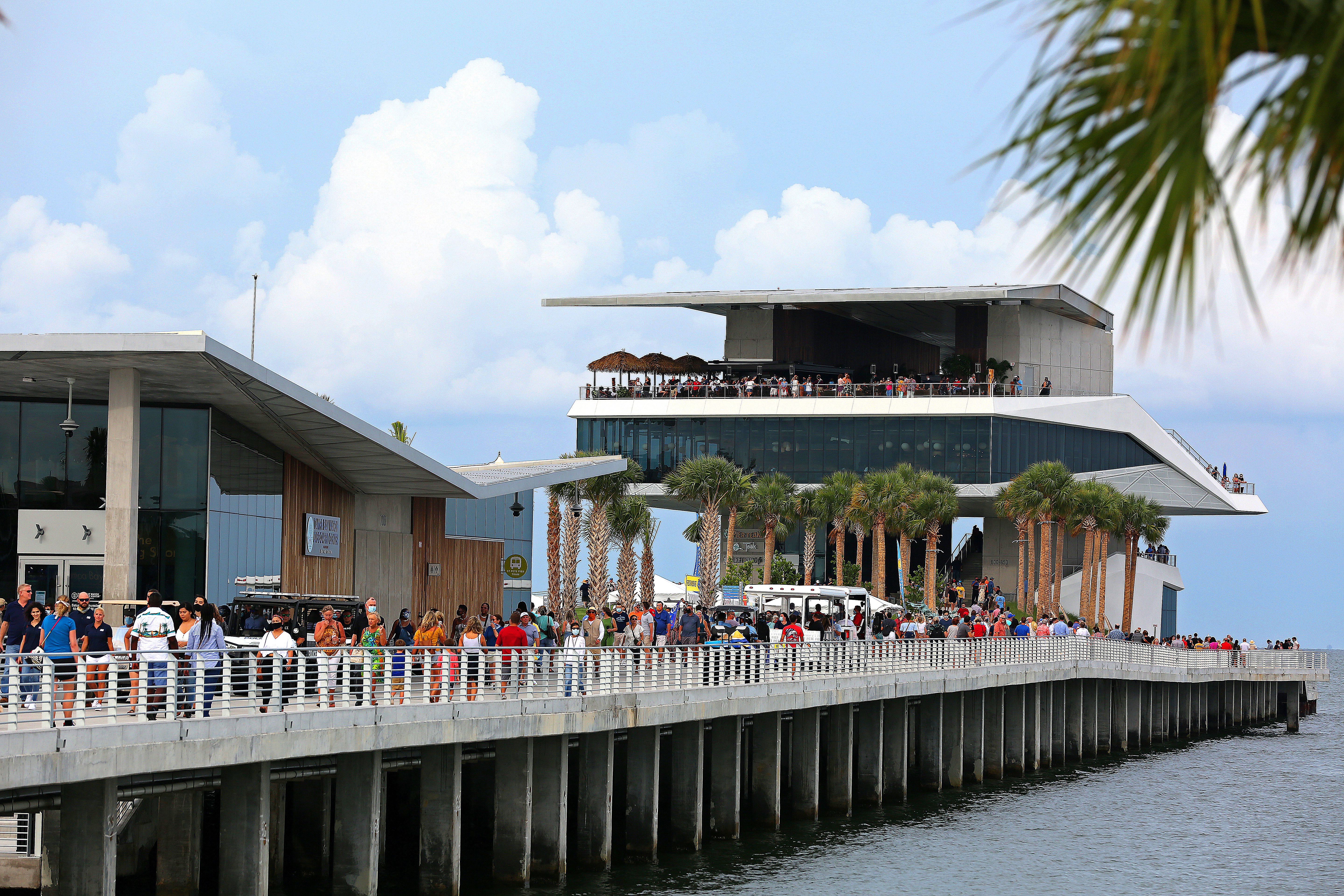 After years, St. Pete Pier opens to a crowd of thousands Monday