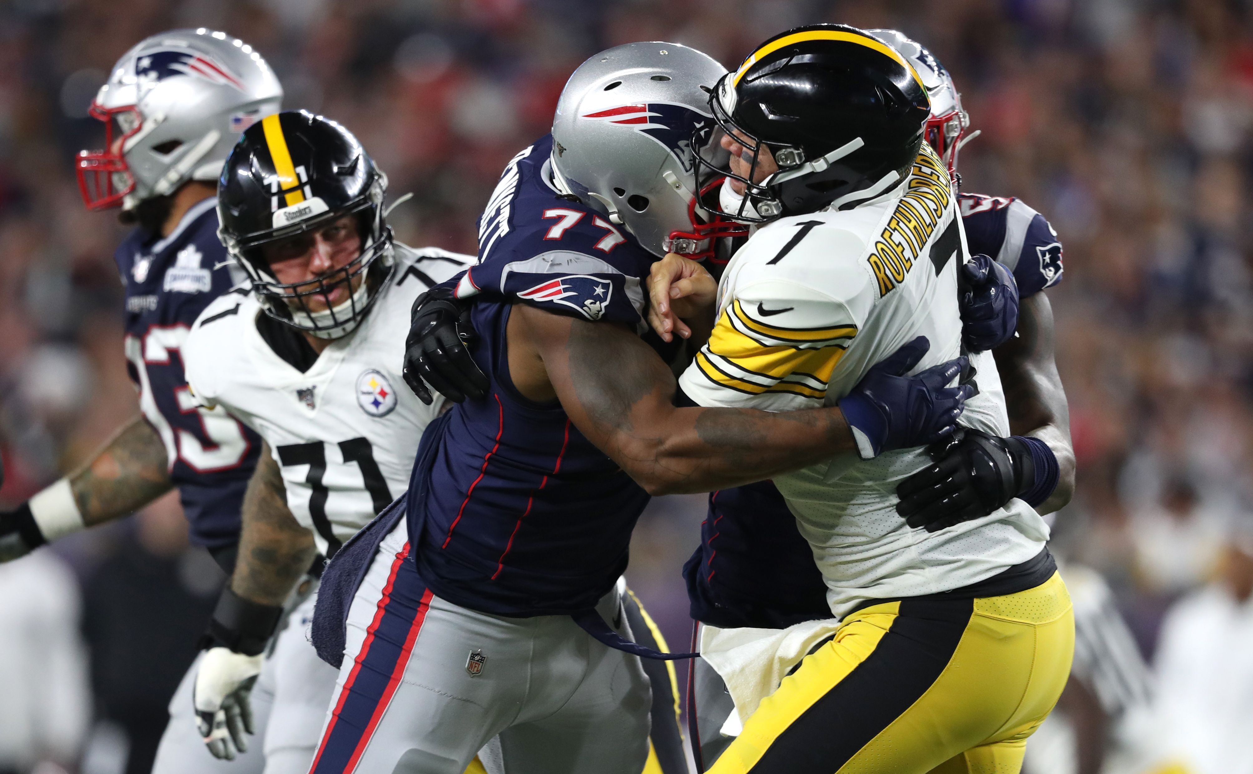 Steelers blown out by New England Patriots 33-3 