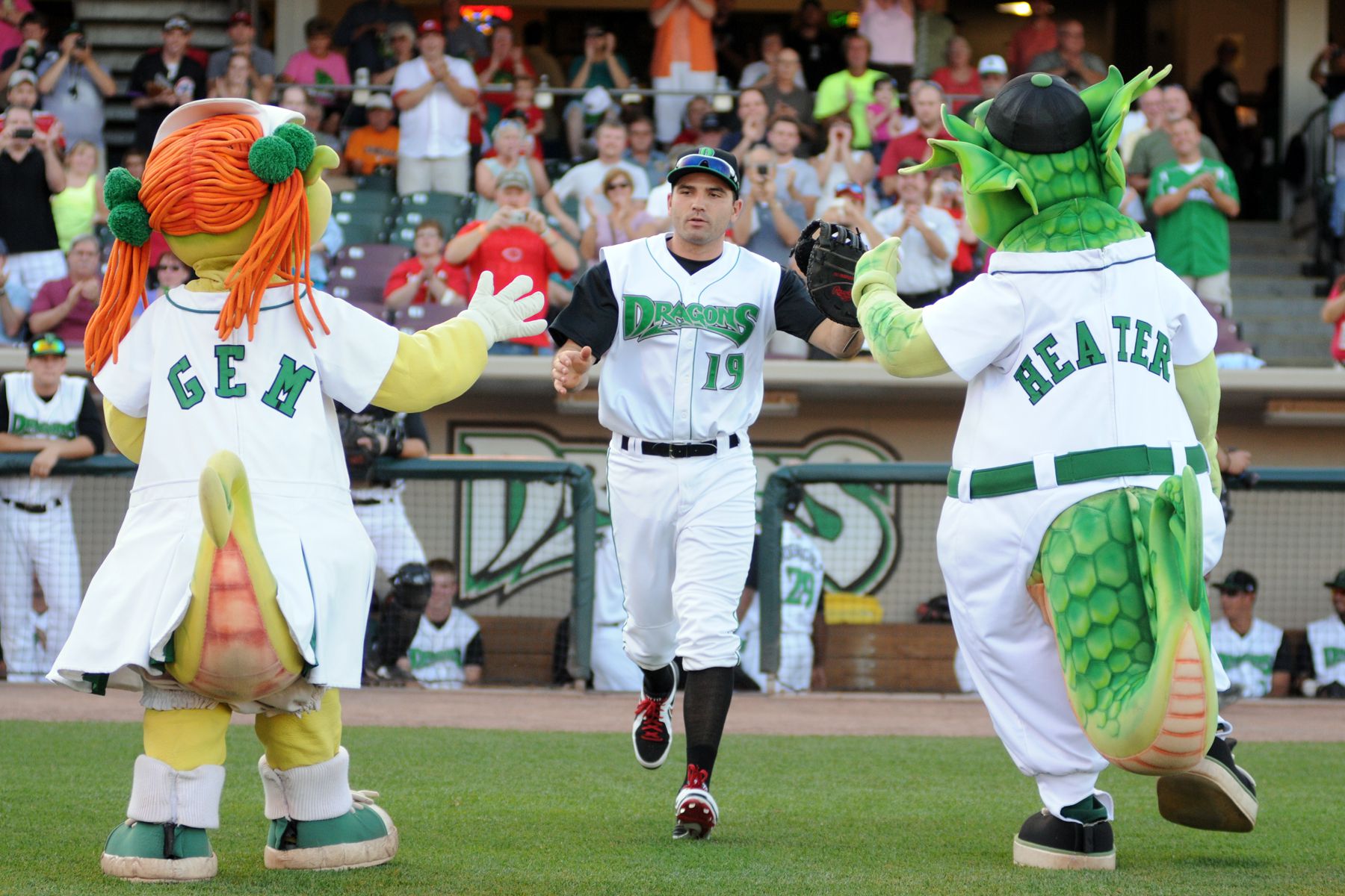 Dayton Dragons on X: Dragons introduced new orange jerseys today