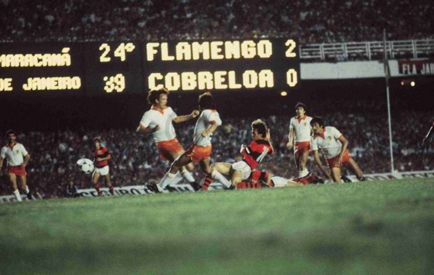 Flamengo 2-1 Cobreloa, final de ida de la Copa Libertadores 1981