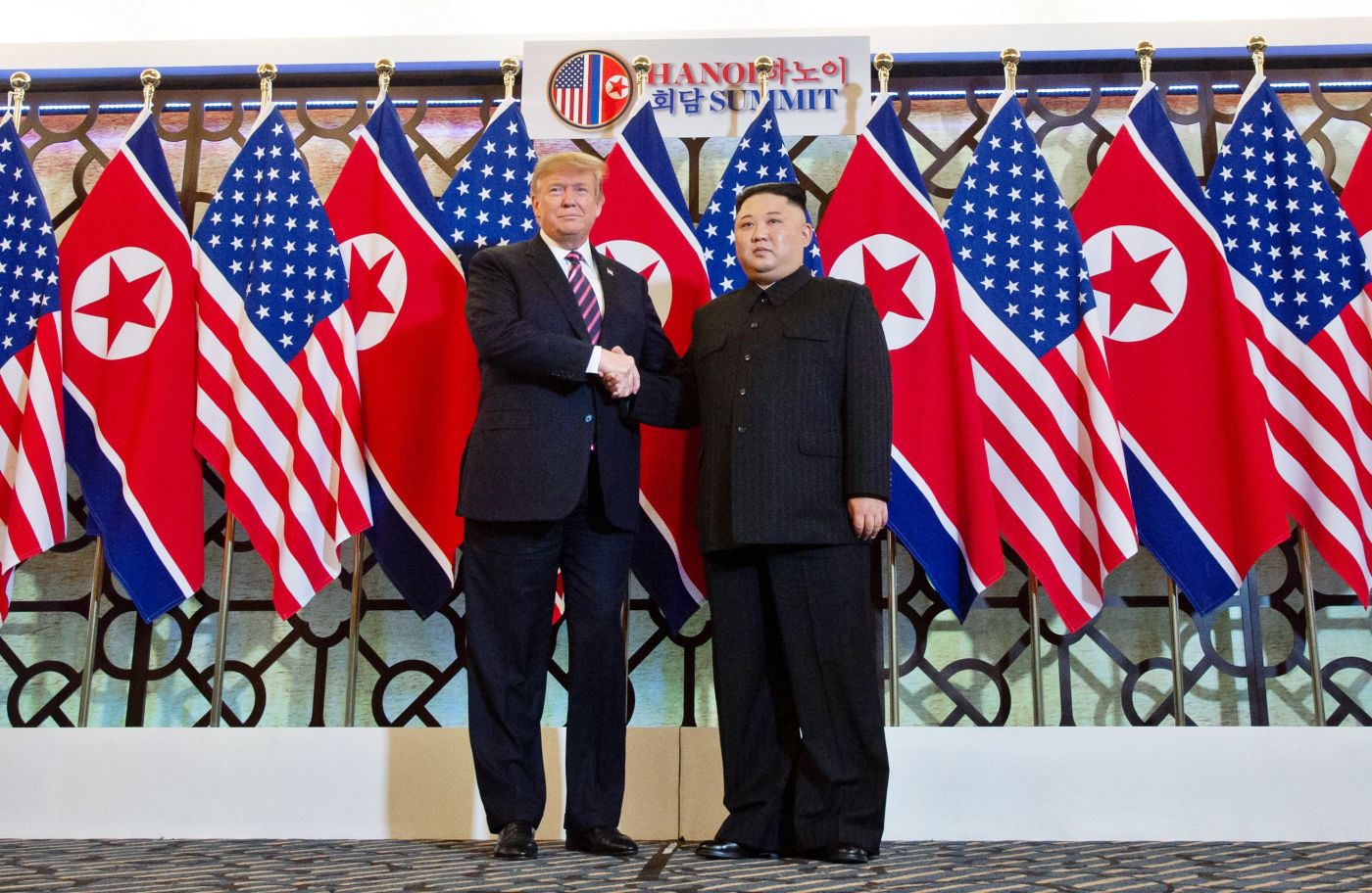 Donald Trump y Kim Jong-un, más optimistas en su segunda cumbre