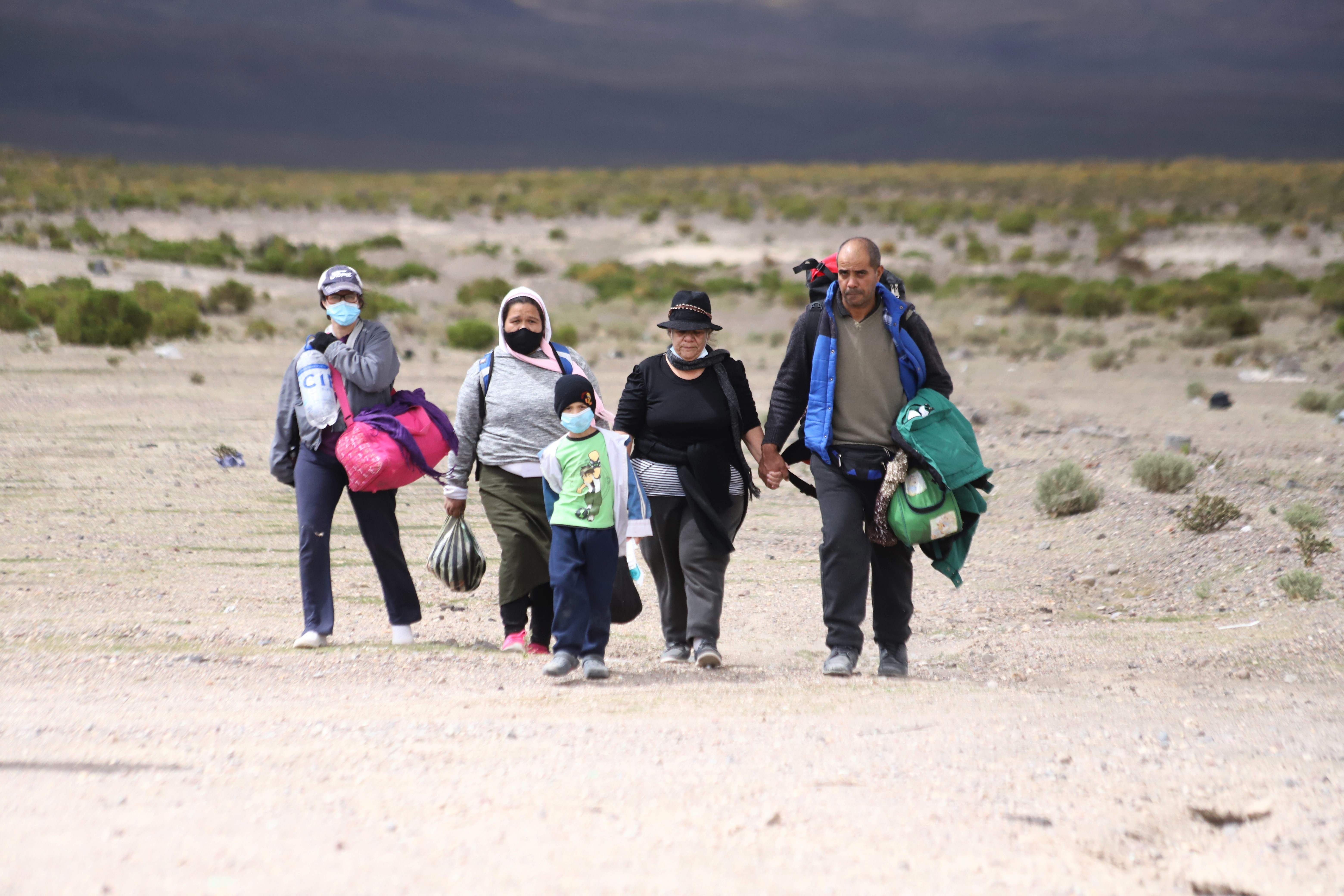 Migrantes Colchane