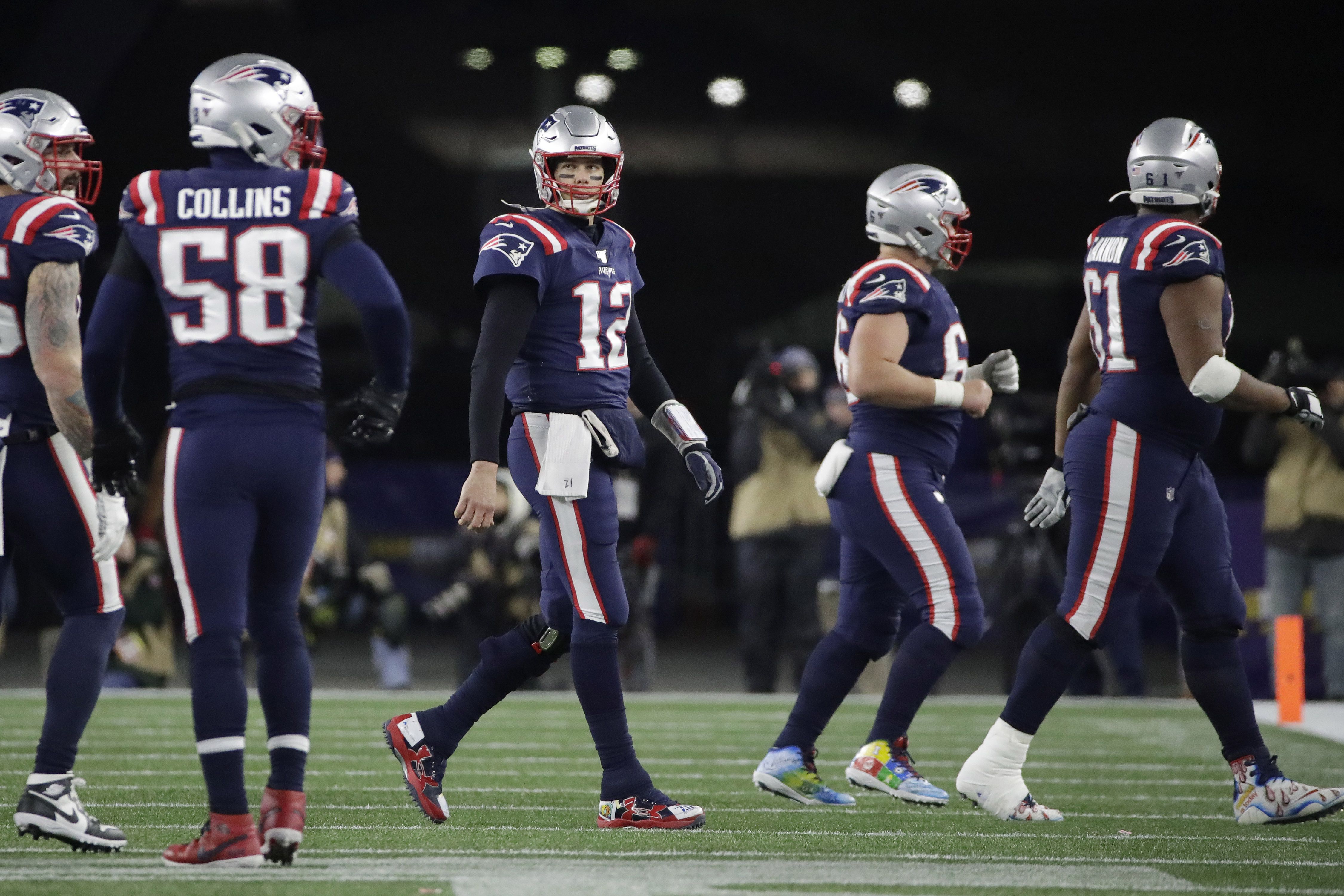 tom brady patriots color rush