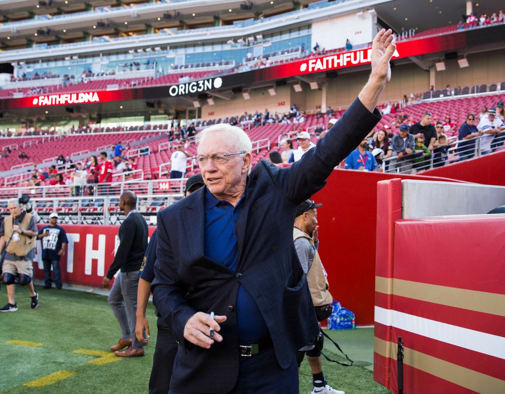 Jerry Jones on 49ers fans at AT&T Stadium: 'I guarantee you this