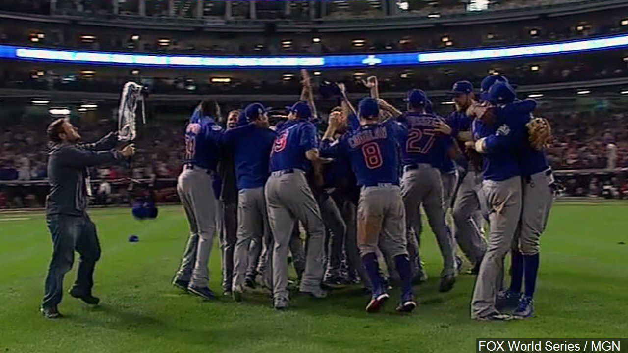 Cubs win World Series, top Cleveland 8-7 in Game 7