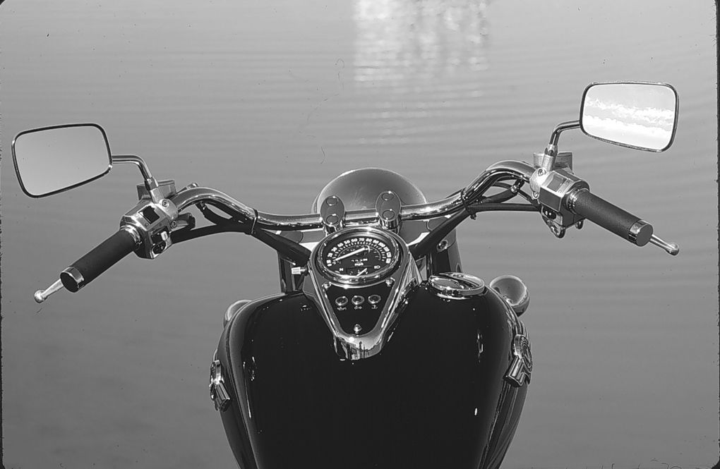 INNOGLOW Motorcycle Handle bar,Universal Black 22mm Scrambler Handlebar Drag Bar Drilled Holes Fits for Harley Sportster XL Iron 883 1200 