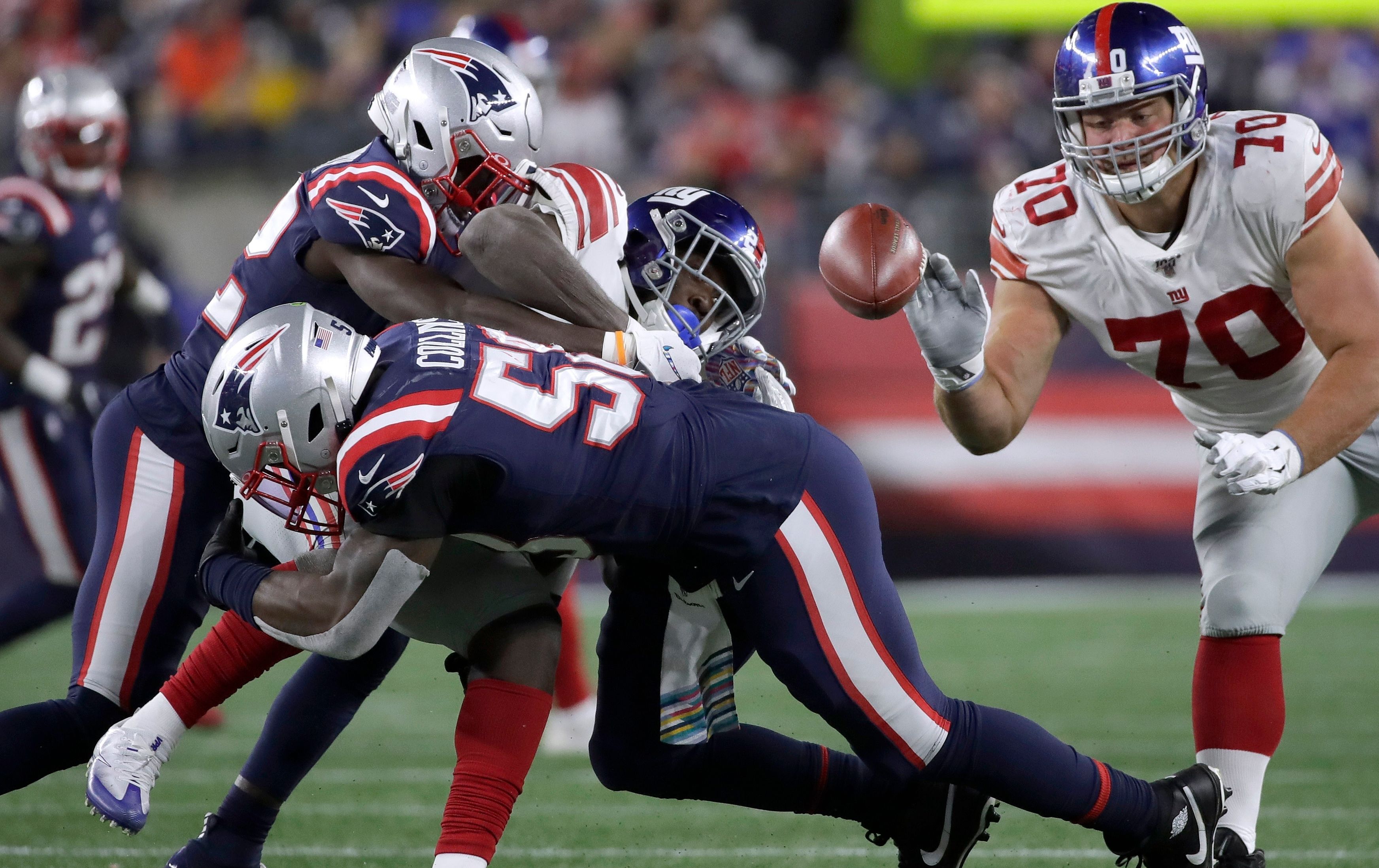 Giants studs and duds from 35-14 loss to Patriots  Janoris Jenkins, Golden  Tate studs? Jon Hilliman a dud? 